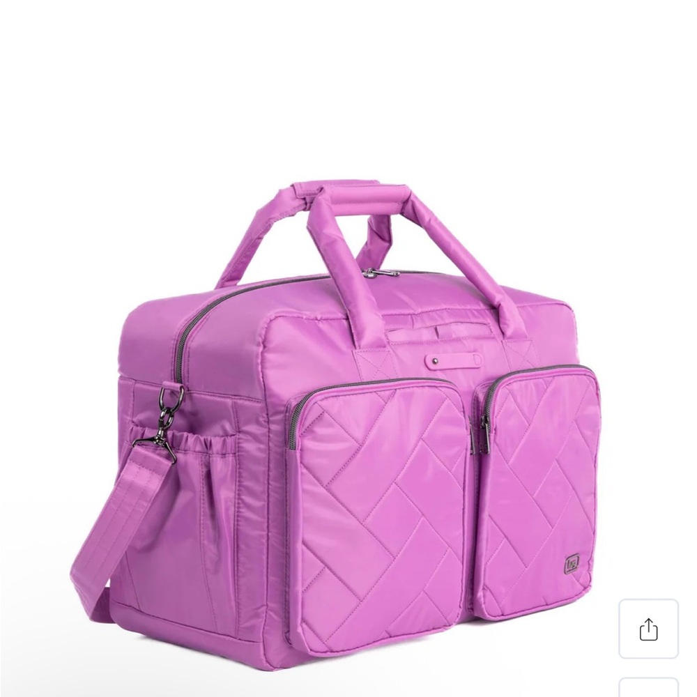 NWT Lug Drifter 2 Duffel Bag in Açaí Berry - Picture 5 of 10